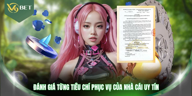 Đánh giá từng tiêu chí phục vụ của nhà cái uy tín